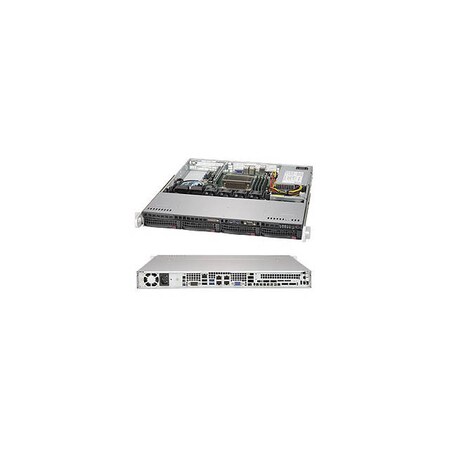 Supermicro SuperServer LGA1151 350W 1U RackmountServer BareboneSystem SYS-5019S-MN4